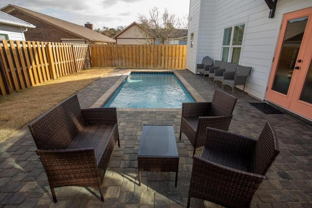 Coral Reef - Brand New Build, Pet Friendly, Private Pool! Sleeps 9! Villa Panama City Beach Luaran gambar